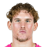 Ben Schmit op de 56 Common FC 27-spelerskaart