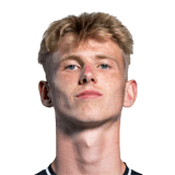 Tobias Lund Jensen op de 63 Common FC 27-spelerskaart