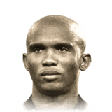 Samuel Eto'o op de 89 Base Icon FC 27-spelerskaart