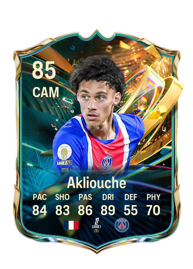 Akliouche reward